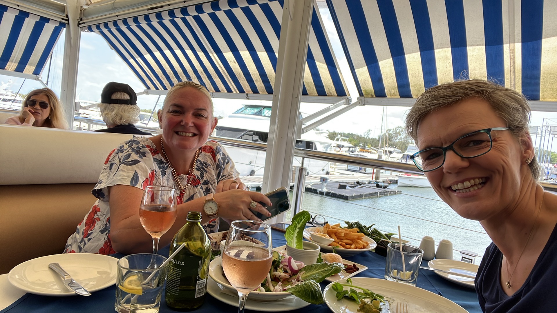 Ivanka Menken at an EO accountability lunch with fellow entrepreneurs